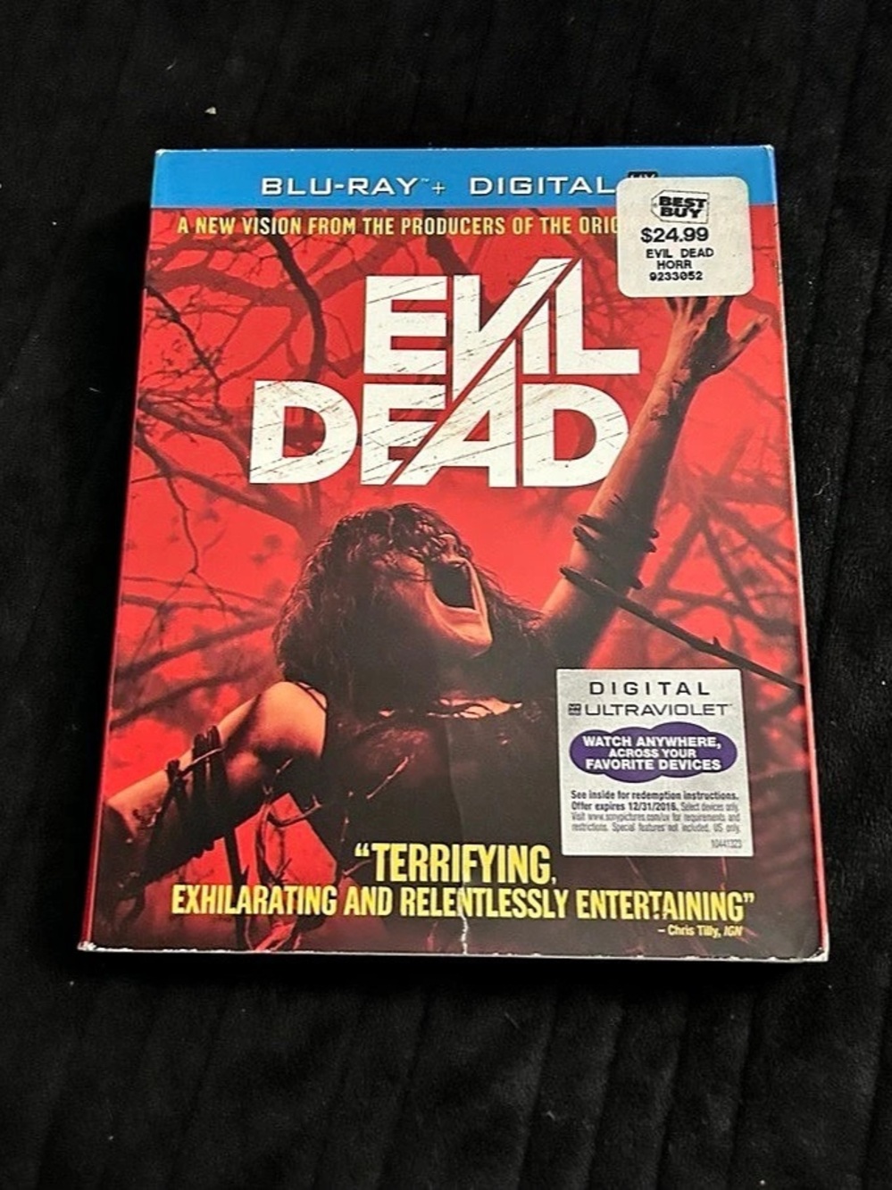 Evil Dead Blu-ray Disc 2013 Remake Horror Movie Sony Pictures